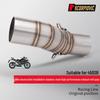 Stainless Steel Mid-Pipe & Tailpipe Muffler for Chunfeng 450SR - Easy Installation