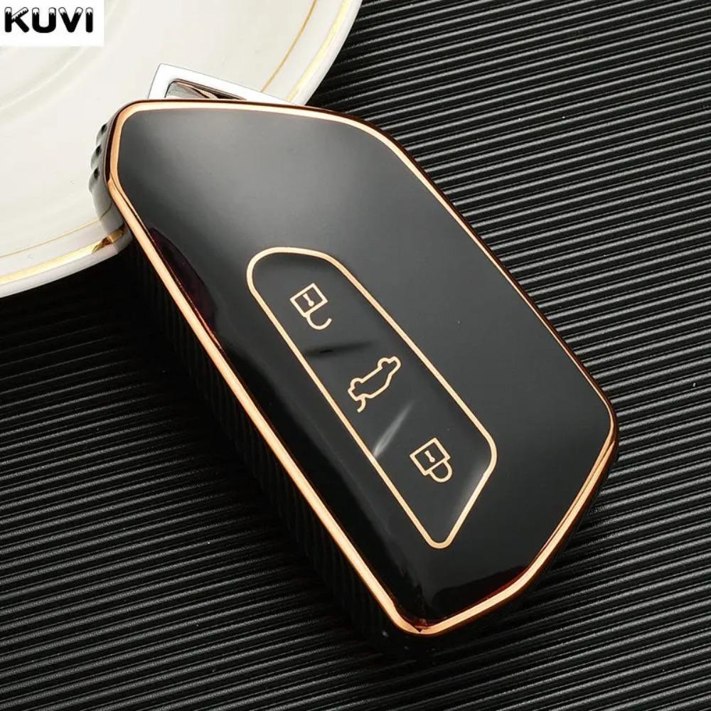Soft TPU Car Remote Key Case Cover for VW Volkswagen Golf 8 MK8 2020 for Skoda Octavia for Seat Protection Shell Key Accessories