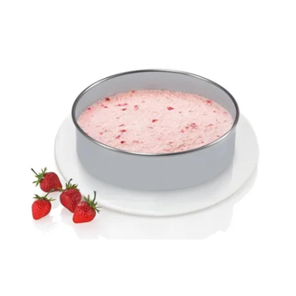 12Pcs Mousse Mold Stainless Steel Curling Edge Antioxidant Round Cookies Cutter for Baking