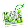Key Button Keyboard Squeeze Toy 26 Keys Bookbag Pendant  For Adults,Teenagers,Kid