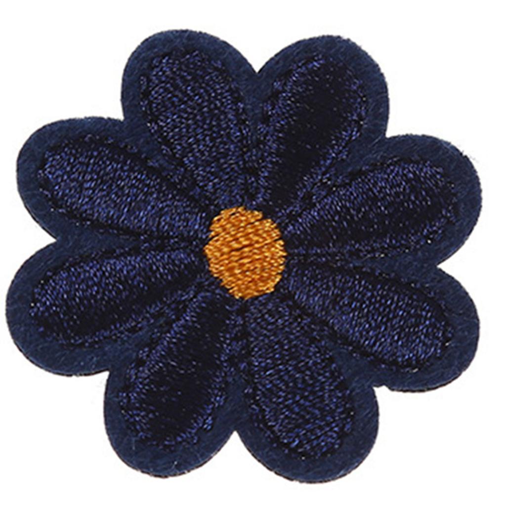 28Pieces Embroidered Flower Applique Patches Iron On Flower Patches for Kid Clothing Jeans Jackets Hat Embellishment