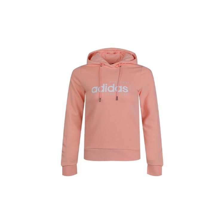 (WMNS) adidas Brilliant Basics Hoodie  Pink  Women s EI4636 L