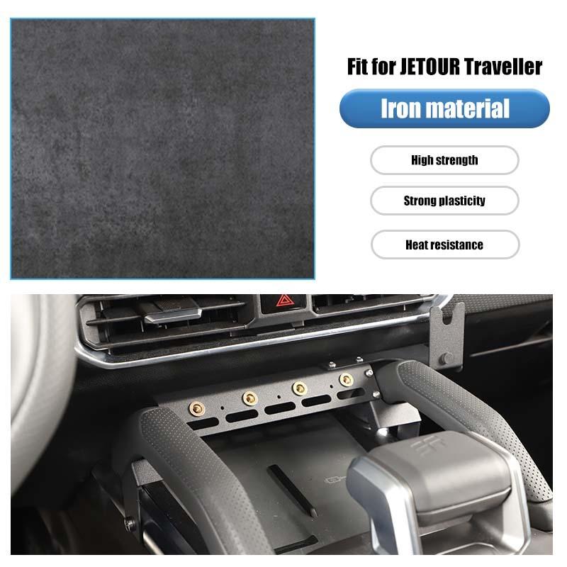 Auto-Intercom-Verlängerungshalterung Ständer Passend für Jetour Traveler 2023 Aufwärts Jetour Shanhai T2 2024 Aufwärts Autoinnenausstattung