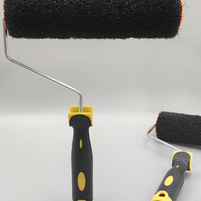 Heavy Duty Nylon Fiber Roller Sleeves Textured Roller Cover for Quick & Easy Mud Application & Surfaces Finishing M4YD