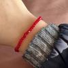 Limited Edition Zodiac Year Red Crystal Bracelet for Women - Fashionable, Simple, & Lucky Beaded Ornament