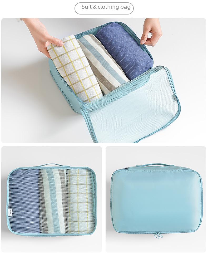 Travel Storage Set: Cross-Border Drawstring Bags for Luggage, Shoes, Underwear, and Clothes Organizer