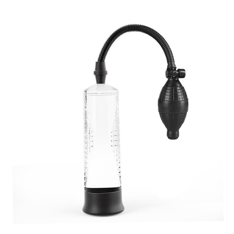 Men's Penis Training & Stretching Exerciser Set with Metered Rod & Meatball Cup