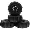 4 Pcs Remote Control Car Tire 138Mm 17Mm Wheel Hex Replacement For   Mojave TRAXS UDR FS Yikong DF7 1Celsius7 Remote control Car