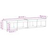 TV Cabinets with LED Lights 2 Pcs Sonoma Oak 80 X 30 X 30 Cm