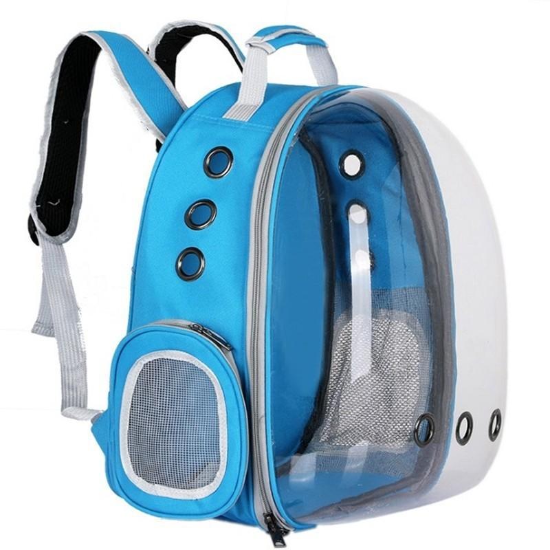Pet carrying bag space Space capsule dual-shoulder backpack Breathable transparent backpack Cat and dog transportation bag