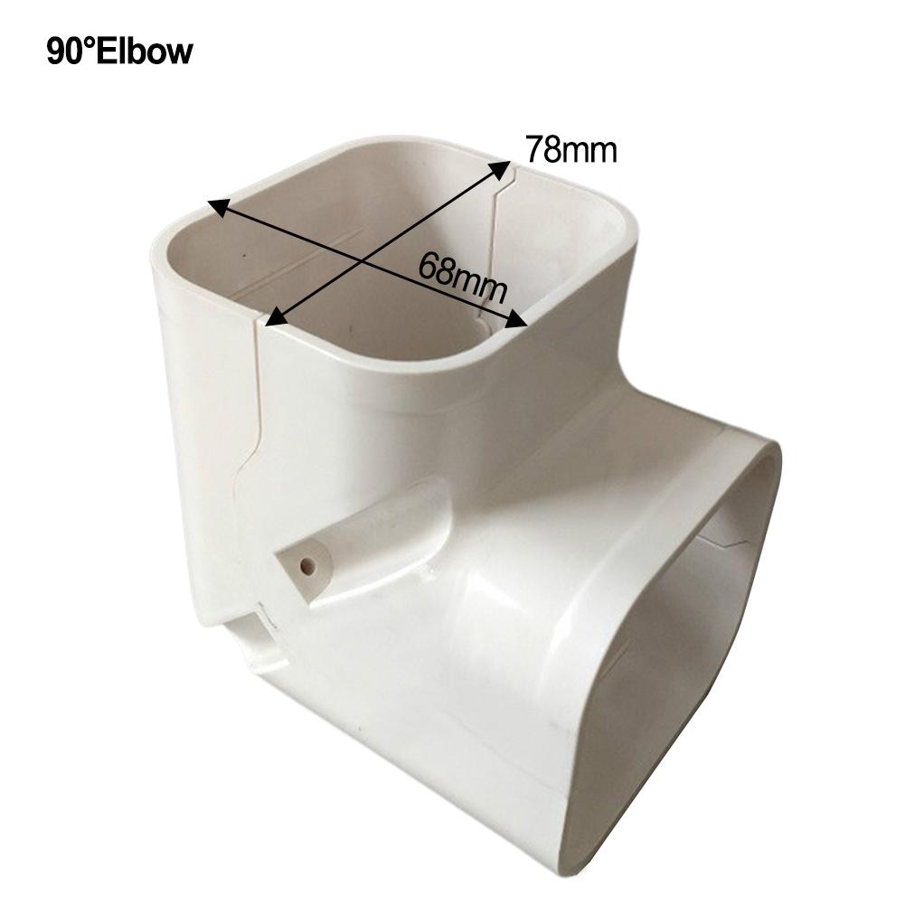 Air Conditioning Pipe Cover Split Line Set Central A/C Decorative PVC Line Cover Air Conditioning Accessories