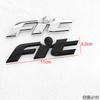 ABS Car Rear Trunk Letters 3D Emblem Tail Badge Sticker for Honda FIT Logo Decals Auto Stickers Styling Decoration