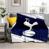 Tottenham Hotspur Fußballclub Decke Outdoor Flanelldecke für Camping, Wandern, Gartenpartys, Picknick-Zubehör, Geschenk für Familie und Freunde