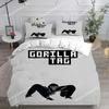 Capa de Edredom de Jogo Fronha Gorilla Tag Conjunto de Roupa de Cama Decoração de Quarto Adulto Menino Menina Infantil Solteiro Casal Tamanho Grande