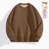 Unisex Lambswool Fleece-Lined Hoodie - Round Neck, Plus Size, 2024 Autumn/Winter Collection, Cozy and Thickened.