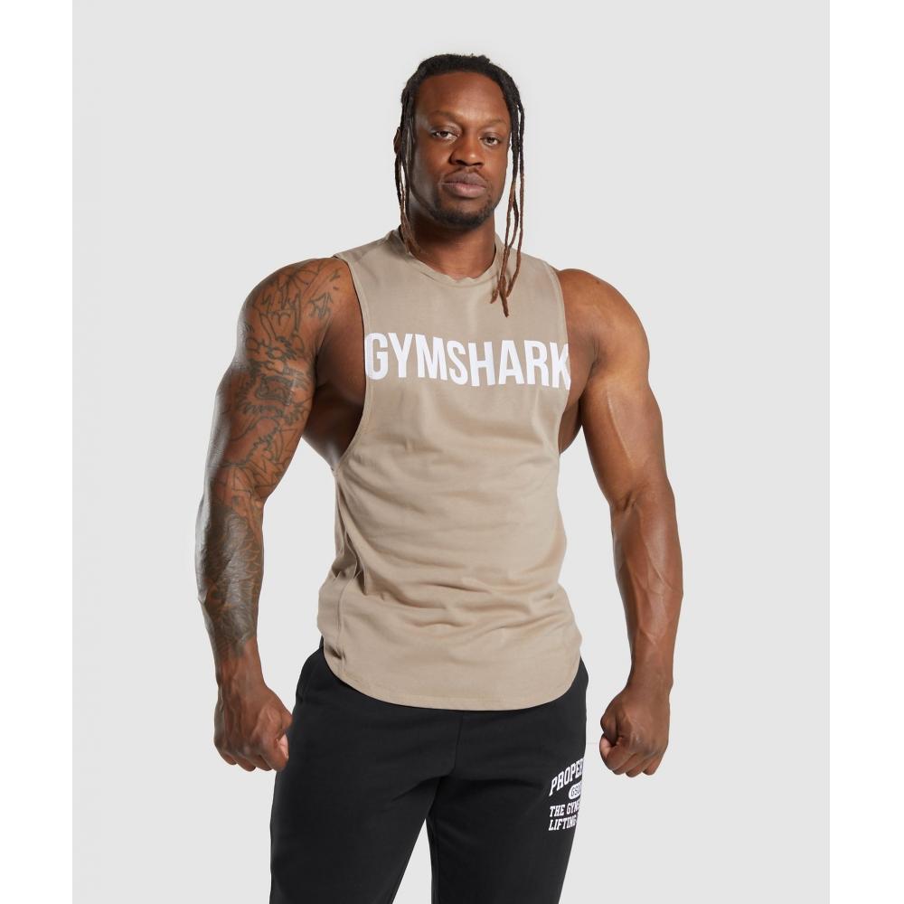 

Gymshark Ударная подвеска танка Sand Brown A6A5X NBZS