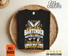Bartender Not A Dog Shirt, No Snapping Or Whistling, Funny Mixologist Gifts, Cocktail Server Humor, Bar Staff Etiquette, Birthday, Christmas