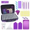 DIY Diamond Painting Kit: Funnel, Drill Pen, 60 Compartment Bottles, 30 Storage, Butterfly Bag
