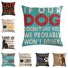 Versatile Cotton Linen Pillow Cover For Sofa Chair Car Seat Decoration