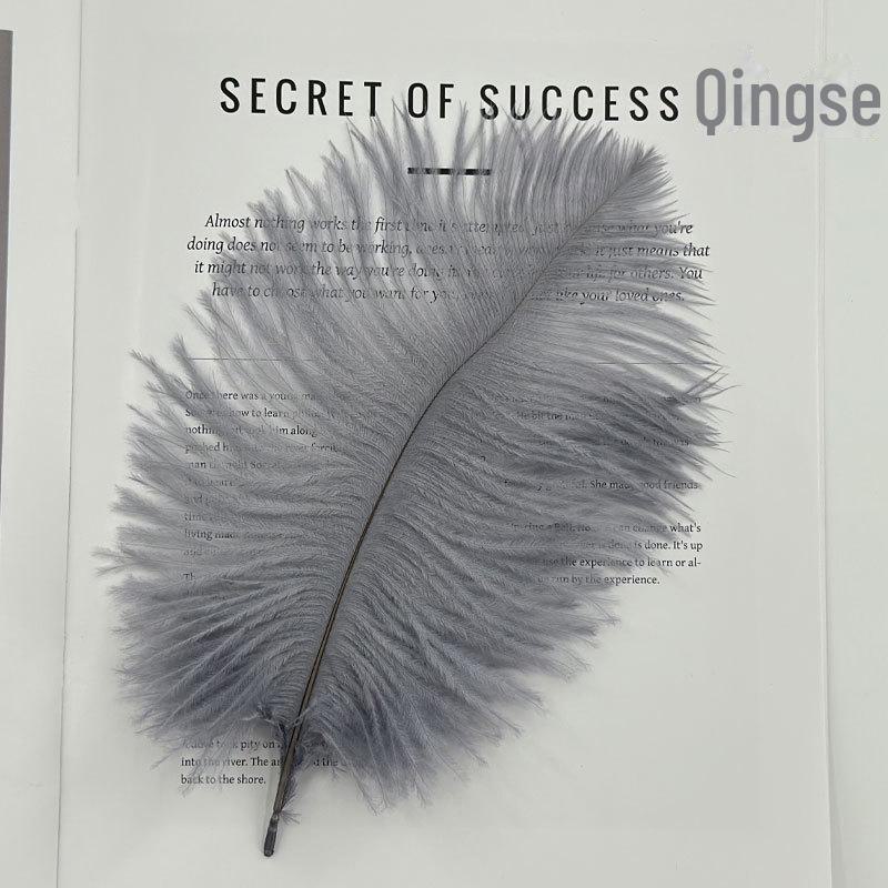 Barevné zavírače na dorty z pštrosího peří a příslušenství