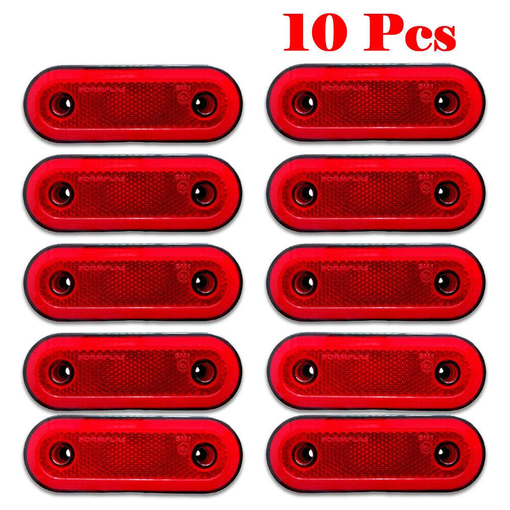 

10PCS 12V-24V Indicators LED Truck Side Light Car Rear Tail Light Trailer Side Marker Light Clearance Light for Lorry Camper