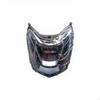 Electric Scooter Plastic Shell, Waterproof ABS, Night Riding Decorative Kit Dark Gray Front Fairing