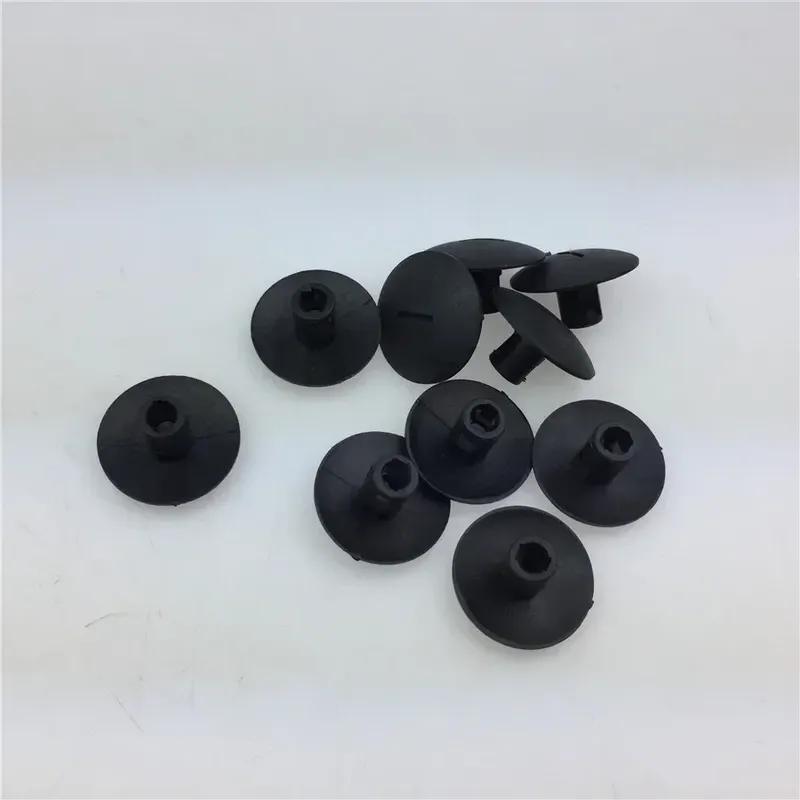 15pcs for Car Carpet Buckle Screw Base Fixing Plastic Leaf Buckle Plastic Screws