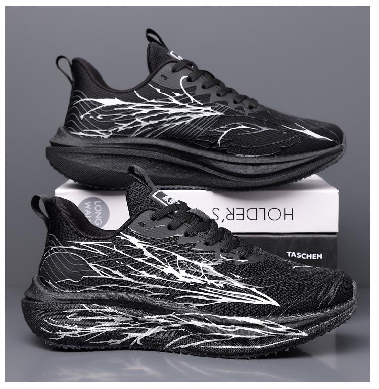 Men's Plus Size Ultra-Light Breathable Running Shoes - Non-Slip, Soft Sole, Shock Absorption for Autumn Travel