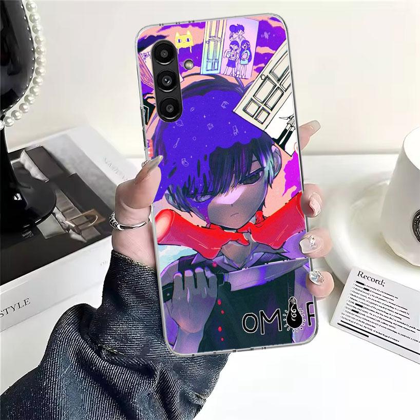Game O-Omori Cartoon Phone Case For Samsung Galaxy A13 A14 A15 A16 A17 A53 A54 A55 A56 A57 A33 A34 A35 A36 A37 A23 A24 A25 A26 G