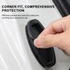 SEAMETAL Car Door Lock Protective Cover Silicone Auto Door Lock Buckle Anti-Collision Shock Absorbing Cushion 4pcs Door Lock Pad