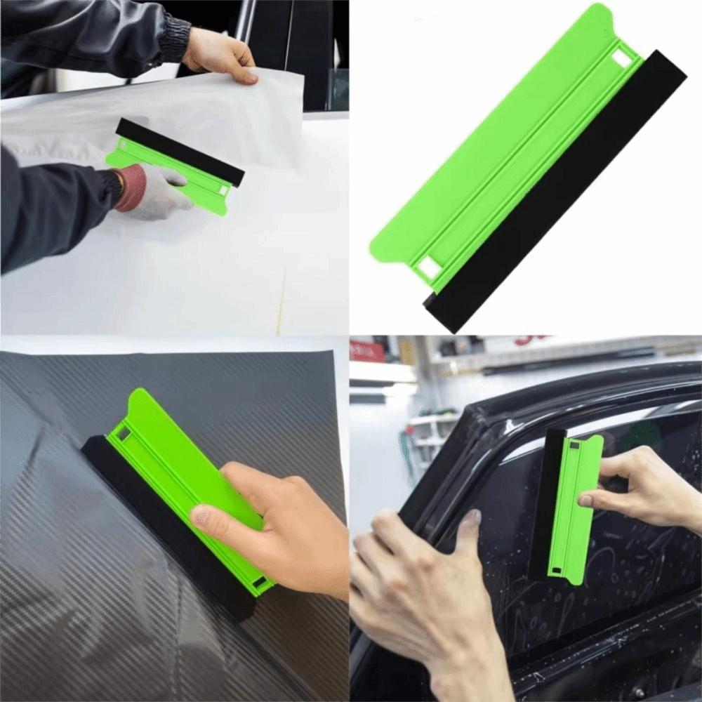 2Pcs 8.3inch Long Car Film Scraper Scratch-Free Wallpaper Smoother Bubble Removal