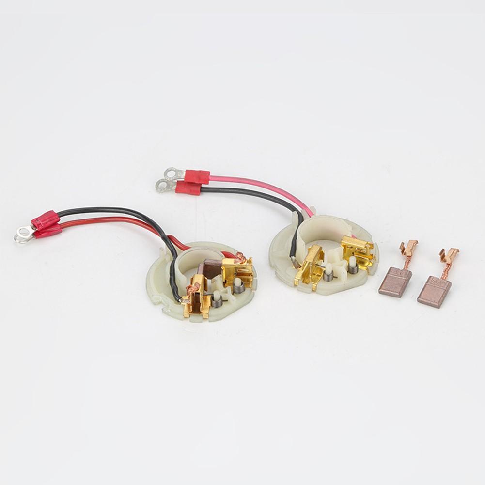Carbon Brush Holder with 2pcs Carbon Brushes Compatible with CB440 BHP458 BHP448 BDF458 BDF448 DDF458 DHP458 Electric Tool Parts