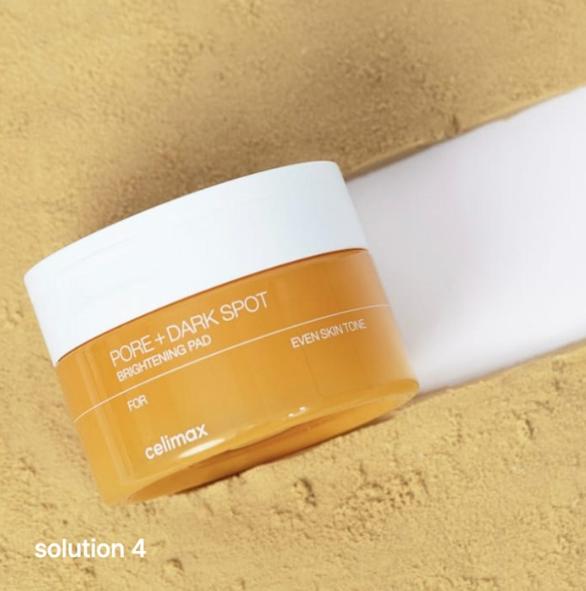 CELIMAX Brightening Pore Pads with Niacinamide – 40 Pads