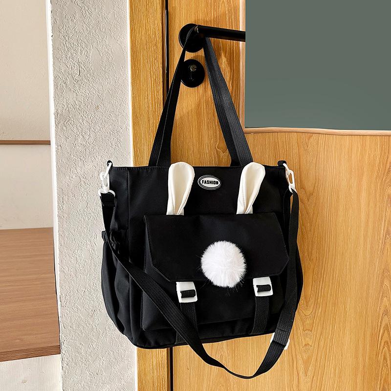 Cute Rabbit Foreign Leisure Bag Handbag 2025 Early Spring New Versatile Ins Shoulder Messenger Bag Make-up Bag