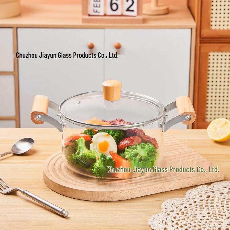 Wutuo High Borosilicate Glass Stew Pot