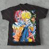 Dragon Ball Goku Anime Oversized Unisex Korte Mouw T-shirt Katoen Streetwear Zomer Grafisch T-shirt Casual Tops Trendy Unisex Kleding
