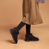 Henan Sangpo snow boots high quality i fur integrated short tube warm fashion cotton shoes new