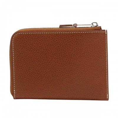 Palm Angels Monogram Leather Zipped Card Holder