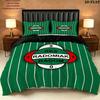 Radomiak Radom Pattern Bedding uilt Set uilt Cover Pillowcase Home Decoration Birthday Gift (1 * duvet cover + 2 * pillowcase without core)