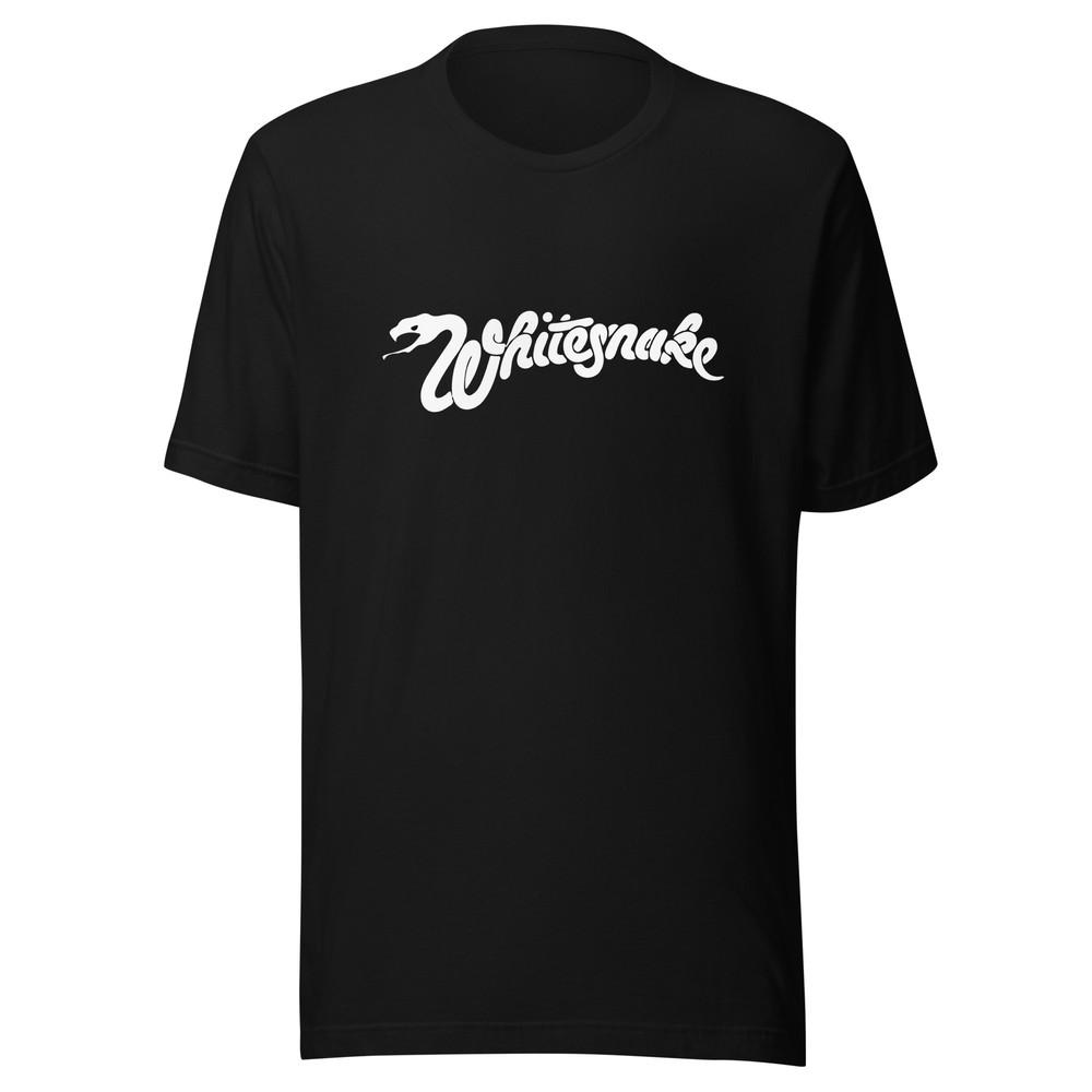 Whitesnake Unisex T-Shirt British Hard Rock Metal Band Vintage Logo Tee Unisex T-Shirt S