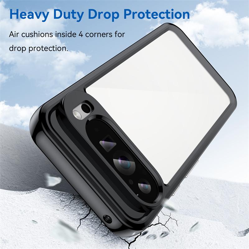 Transparent Colorful TPU Case for Google Pixel 10 9 Pro XL 9A 8A 8 Pro Protective Cover Clear Fundas Coque Capa