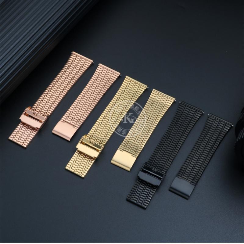 Quick Release Wrist band For Tissot citizen Casio Armani fossil watch strap men's women's stainless steel watchband 18mm 20mm 22