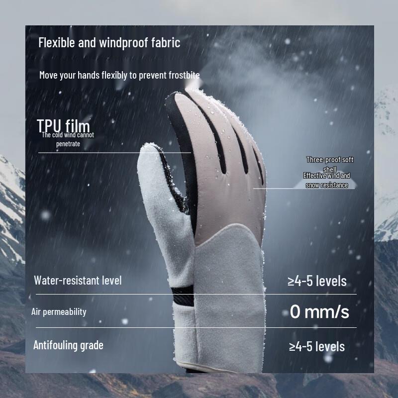 Beneath the Banana Winter Cycling Ski Gloves