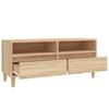 Szafka Pod Tv, Dąb Sonoma, 100X34,5X44,5 Cm