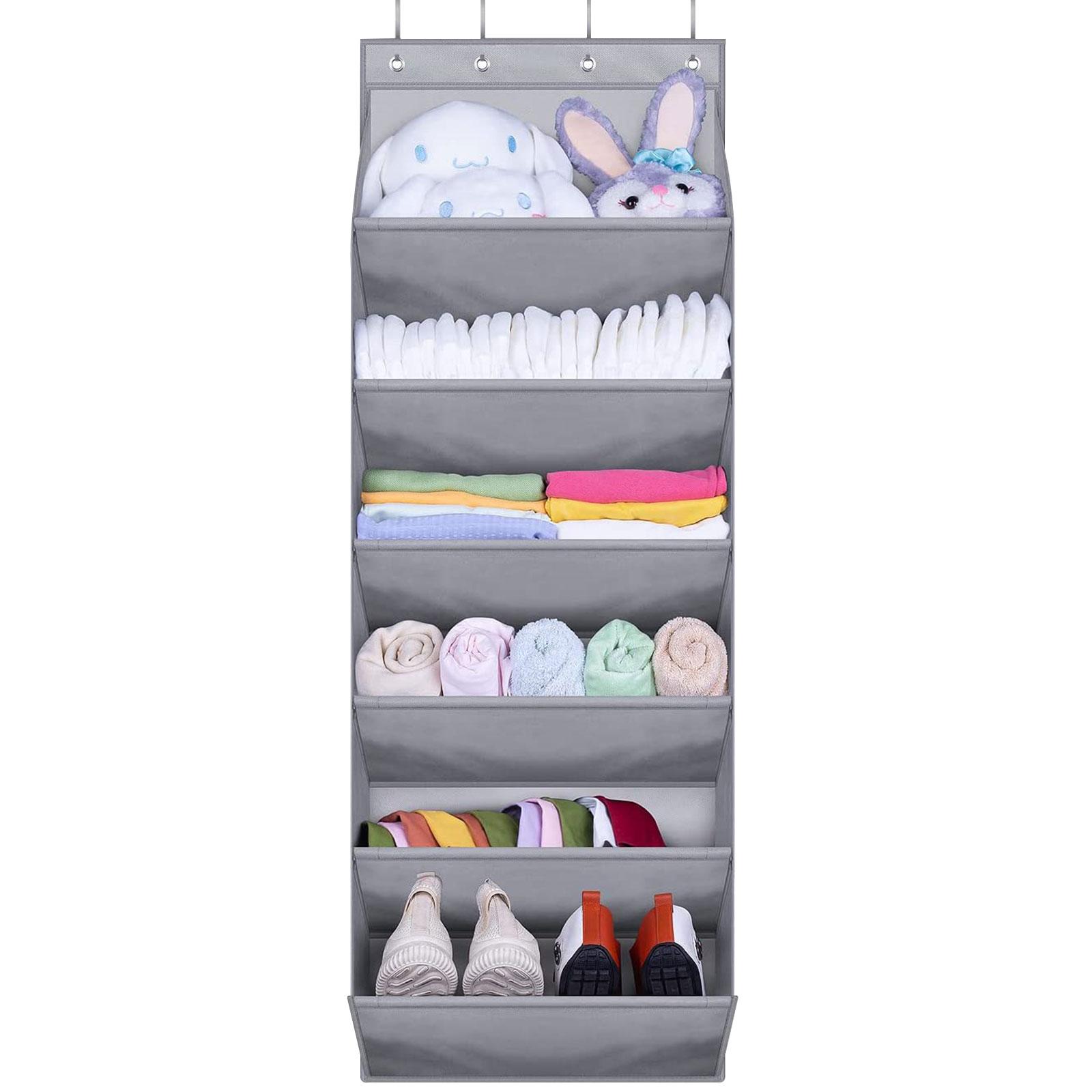 

Сверхпрочный органайзер для обуви на дверь, настенный органайзер для одежды, настенный держатель для обуви, экономит место на окне серый