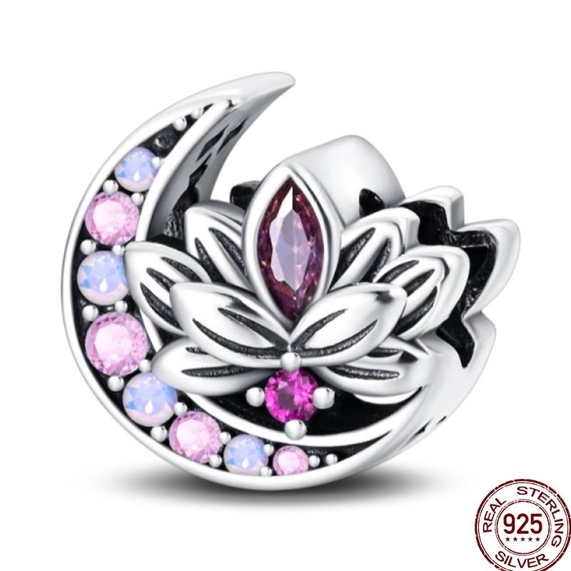 Original Copper Charm Beads Luminous Firefly Tarot Card Perfume Butterfly Bead For Women Diy Bracelet Charm Jewelry