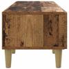 TV Stand 147 X 34.5 X 30 Cm Reclaimed Wood Look Particleboard