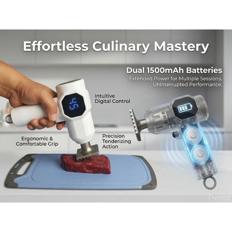 Electric Meat Softener With Top For Easycooking And Smooth Texture