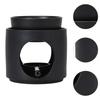 Elegant Cylinder Ceramics Oil Burners and Aromas Lamp with Removable Bowl Tealight Spoon for Essential Oil and Wax Melts