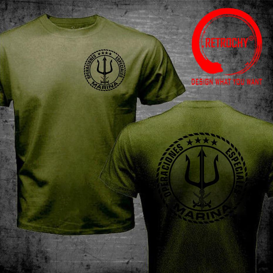 Funny Mexician Marines T Shirt Military Army Mexico Marina Special Operations Forces Operaciones Especiales TShirt Male TShirt